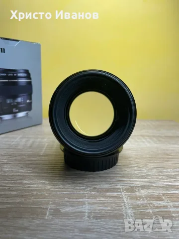 Обектив Canon EF 85mm f1.8, снимка 3 - Обективи и филтри - 56590448