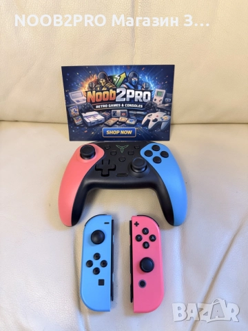 Nintendo Switch V1 – конзола с безжичен контролер, снимка 2 - Nintendo конзоли - 56728833