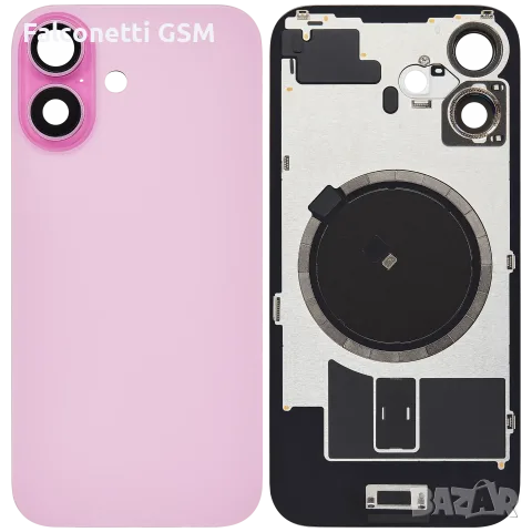 Заден капак за iPhone 16 – Оборудван AAA+ – Розов