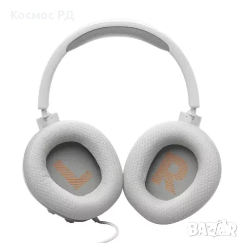 Гейминг слушалки JBL - Quantum 100M2, бели с кабел, снимка 6 - Слушалки за компютър - 56649533