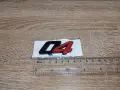 Maserati Q4 емблема черно с червено, снимка 2