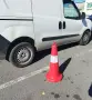 Пътен конус 70 см с халка , снимка 2