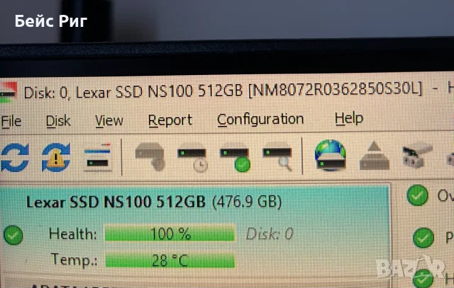 Lexar NS100 512GB 2.5" SATA 3 SSD, снимка 3 - Твърди дискове - 56725344