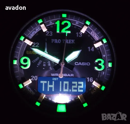 CASIO PRO TREC SOLAR wr100m, снимка 7 - Мъжки - 56611444