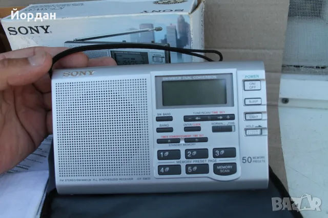 Радио ''Sony ICF-SW35'', снимка 3 - Радиокасетофони, транзистори - 56740859