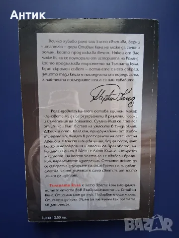 ЛОТ Книги от Поредицата Тъмната Кула Стивън Кинг, снимка 8 - Художествена литература - 56657754