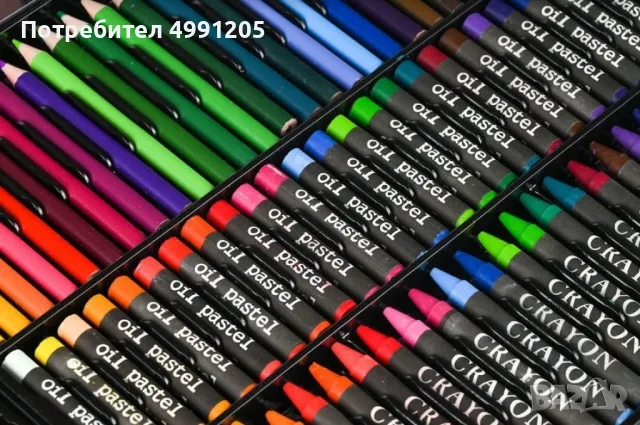 Комплект за рисуване от 150 части, снимка 5 - Рисуване и оцветяване - 56712574