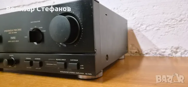  🔊 Стерео Усилвател Sony TA-F470 , снимка 3 - Ресийвъри, усилватели, смесителни пултове - 56614963