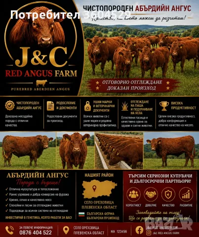 Телета за ИЗЛОЖБА ТОП 