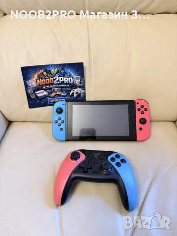 Nintendo Switch V1 – конзола с безжичен контролер