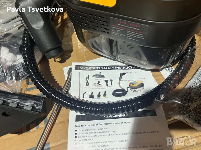 МНОГОФУНКЦИОНАЛНА ПАРОЧИСТАЧКА, снимка 3 - Парочистачки и Водоструйки - 56747236