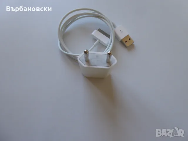Apple оригинален кабел и зарядно IPod/IPad, снимка 3 - Оригинални зарядни - 56626314
