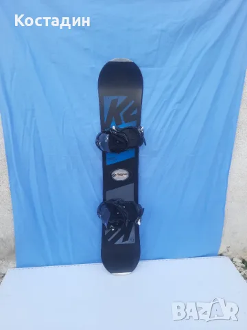сноуборд  K2  с автомати  140см.   