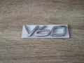 Волво Volvo V60 сребриста емблема лого, снимка 1