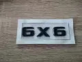Mercedes Benz черна емблема 6x6, снимка 1