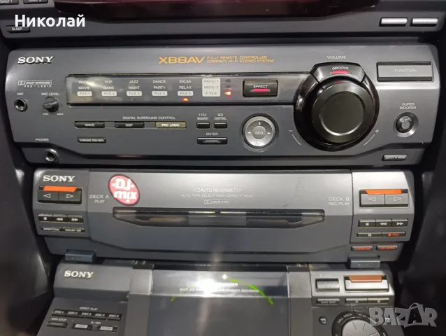 Sony HCD-XB8      Цена-269 евро , снимка 6 - Аудиосистеми - 56601051