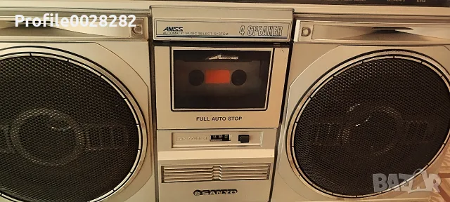 Радиокасетофон Sanyo M9935K , снимка 5 - Радиокасетофони, транзистори - 56560901
