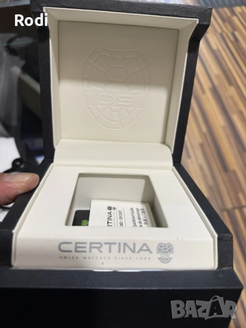 оригинална кутия за часовник Certina, снимка 3 - Мъжки - 56666436