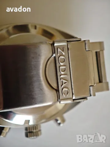 ZODIAC chronograph Swiss made sapphire wr 100m, снимка 8 - Мъжки - 56609441