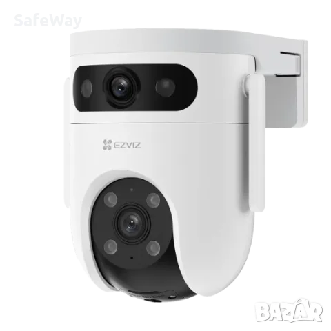 Безжична управляема IP камера EZVIZ CS-H9c 5MP+5MP