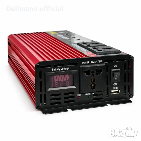 Нов UKC Solar TSL- 5000W или 4000W DC 12V/24V ➔ AC 220V Соларен Инвертор за ток Преобразувател, снимка 4 - UPS захранвания - 56708798