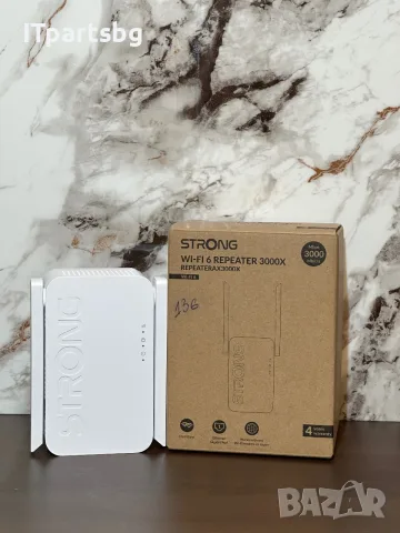 Strong Wi-Fi 6 Repeater 3000X AX3000 усилвател на обхват