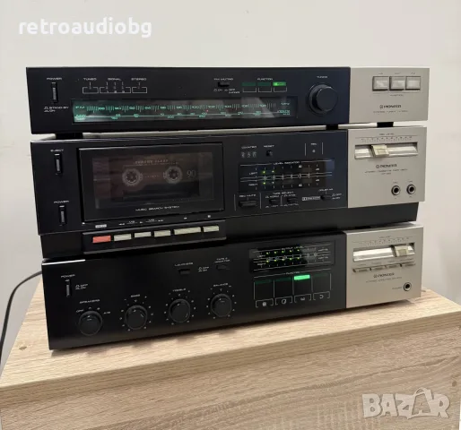 🔊Винтидж аудио сет PIONEER - Усилвател, дек, тунер🔉
, снимка 3 - Аудиосистеми - 56582632