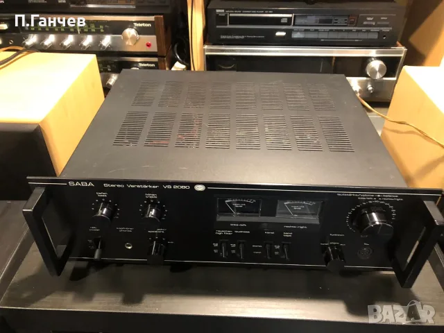 SABA VS2080 HIFI Усилвател перфектен, снимка 6 - Ресийвъри, усилватели, смесителни пултове - 56574115
