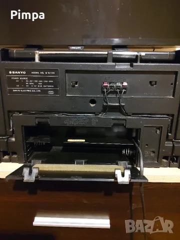 Sanyo m w170k радиокасетофон , снимка 5 - Радиокасетофони, транзистори - 56685082