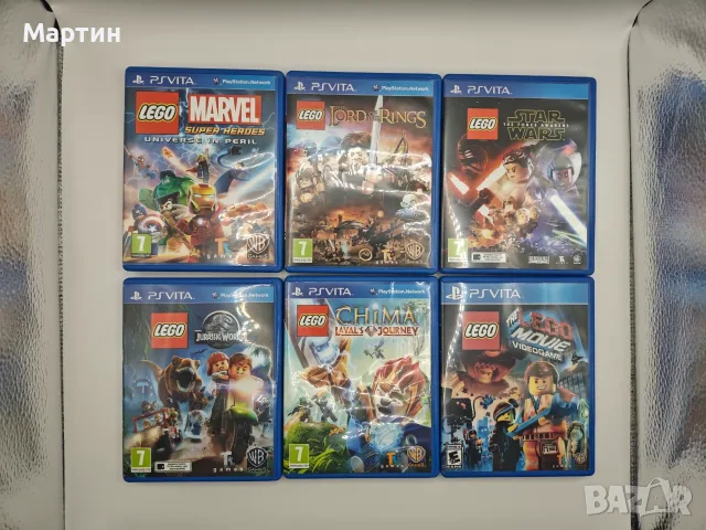 Продавам оригинални игри за PlayStation Vita (PS Vita)!