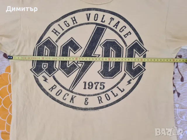 Рок фенска тениска на AC/DC, снимка 12 - Тениски - 56605434