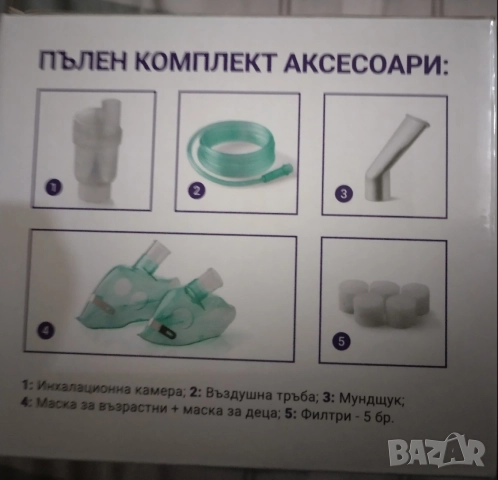 Детски инхалатор Zano, снимка 2 - Медицинска апаратура - 56740006