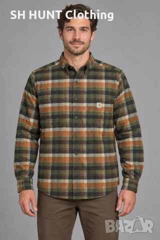 Carhartt Rugged Flex Stretch Shirt размер XXL еластична риза - 3011