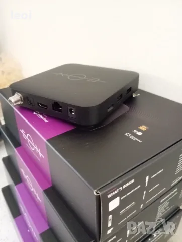 EON AndroidTV приемник, НОВ, снимка 2 - Приемници и антени - 56732218