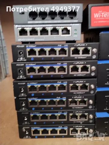 РАЗЧИСТВАНЕ Poe switch Utepo, снимка 4 - Суичове - 56741455