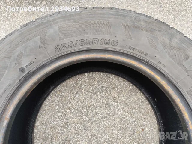 Firestone 225/65/16C, снимка 3 - Гуми и джанти - 56741458