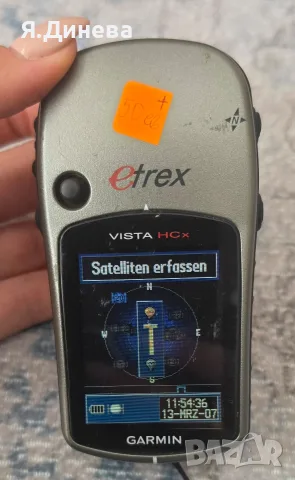 GPS Garmin Etrex vista, снимка 3 - Garmin - 56681709