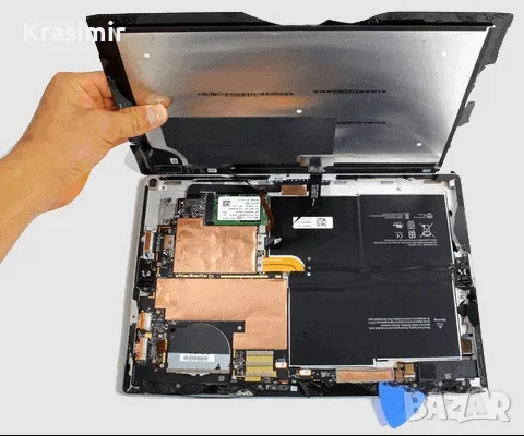 Смяна на Дисплей, Батерия и Ъпгрейд на SSD за Microsoft Surface Book, Pro, Laptop и Studio