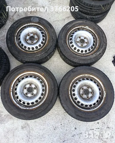 16ки джанти 5х120 с гуми за бус 215/65R16C