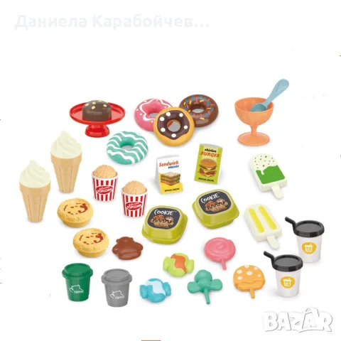 Комплект Сладкиши, снимка 2 - Играчки за стая - 56654582