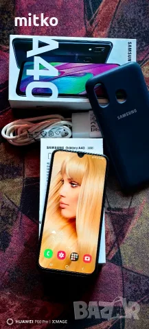 SAMSUNG GALAXY A40-Перфектно състояние.Пълен комплект