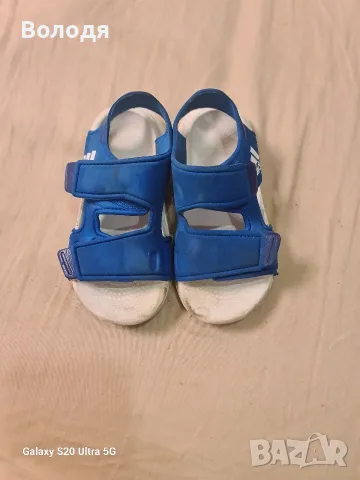 Детски сандали adidas, сини, номер 27, снимка 6 - Детски сандали и чехли - 56571404