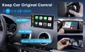безжичен 2-в-1 адаптер за Apple CarPlay и Android Auto, снимка 12