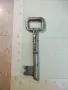 Стар метален ключ за брава - 2, снимка 1
