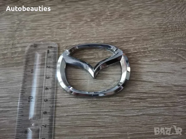 Mazda емблема лого 75mmX60mm, снимка 2 - Аксесоари и консумативи - 56581338