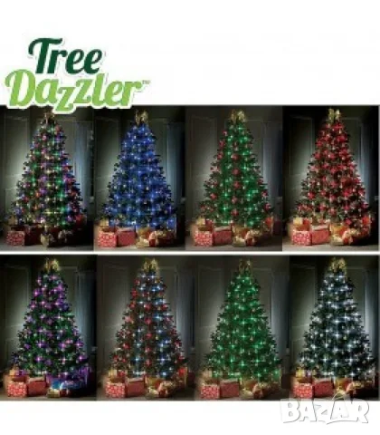 Коледни LED лампички за елха Star shower tree dazzler TV164