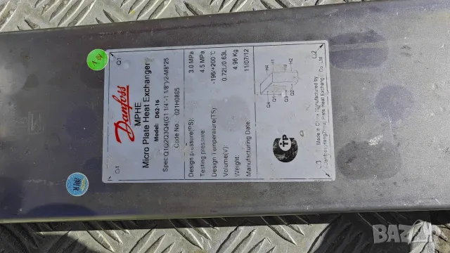 топлообменник пластинчат Danfoss MPHE D62
