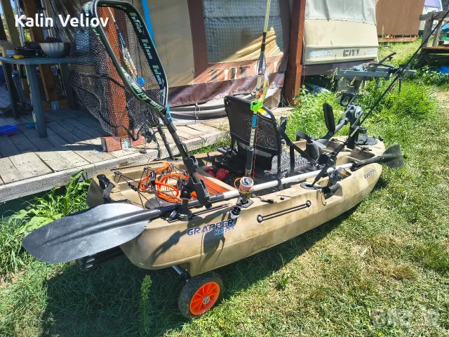 Педален каяк Grapper Catfish 8 Pedal Kayak, снимка 4 - Водни спортове - 56588248
