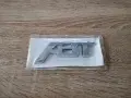 Audi ABT сребриста емблема голям размер, снимка 1