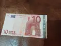 Рядка бнкнота 10 евро 2002 г, снимка 4